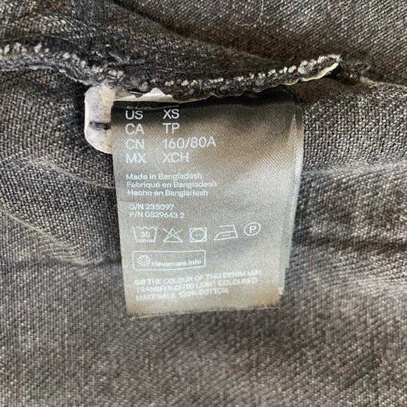 Divided black Jean jacket - Picture 4 of 12